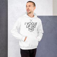 Laden Sie das Bild in den Galerie-Viewer, Vogue Up Like This Hoodie - Unisex - White - SorryIamRich
