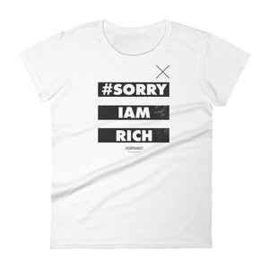 #SorryIamRich-Block - Girls - White - SorryIamRich