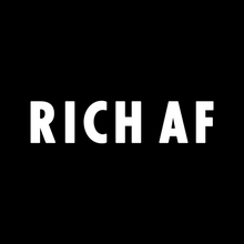 Load image into Gallery viewer, RICH AF - Girls - Black - SorryIamRich

