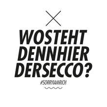 Load image into Gallery viewer, Wo steht der Secco? - Boys - White - SorryIamRich

