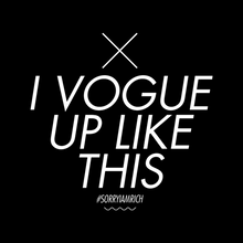 Load image into Gallery viewer, Vogue Up Like This - Girls - Black - SorryIamRich
