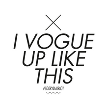 Load image into Gallery viewer, Vogue Up Like This - Girls - White - SorryIamRich
