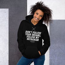Load image into Gallery viewer, Follow Me Hoodie - Unisex - Black - SorryIamRich
