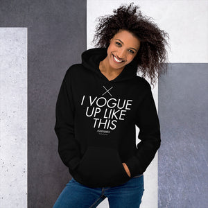 Vogue Up Like This Hoodie - Unisex - White - SorryIamRich