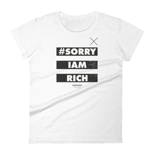 Load image into Gallery viewer, #SorryIamRich-Block - Girls - White - SorryIamRich
