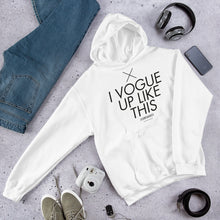 Load image into Gallery viewer, Vogue Up Like This Hoodie - Unisex - White - SorryIamRich
