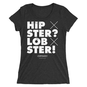 Hipster? Lobster - Girls – Black - SorryIamRich